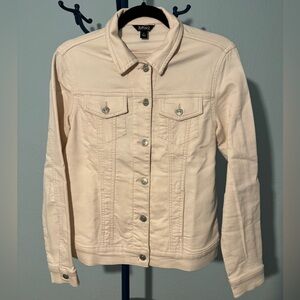 Buffalo David Bitton Women’s Small Denim Jacket Light Pink WOMEN’S CLOSEOUT